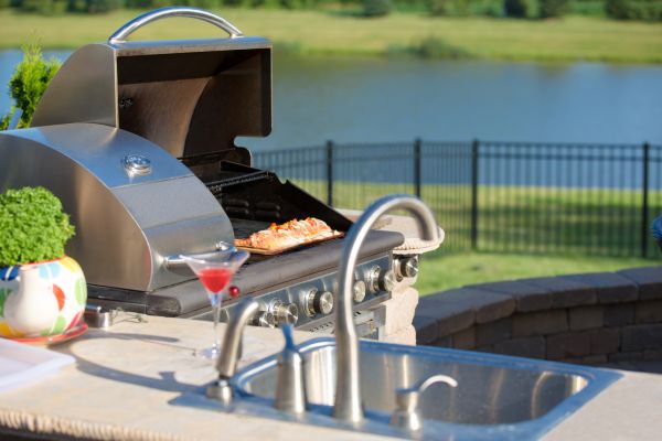 Outdoor Kitchen Plumbing in Stafford