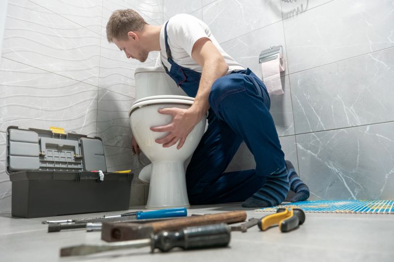 Fixing a leaking toilet